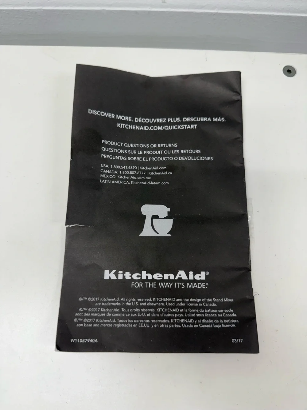 KitchenAid KFC3516QCU Food Chopper, Silver Replacement Base Only w/Manual.Tested